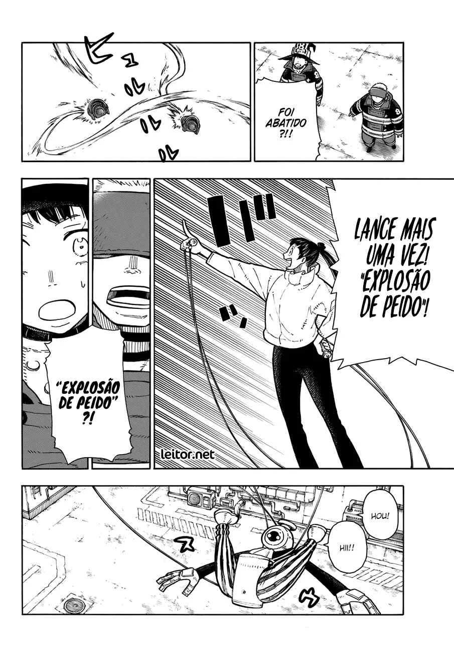 Fire Force Capítulo 2 – O Demônio, O Cavaleiro, E a Bruxa