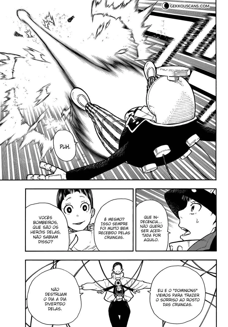 Fire Force Capítulo 2 – O Demônio, O Cavaleiro, E a Bruxa