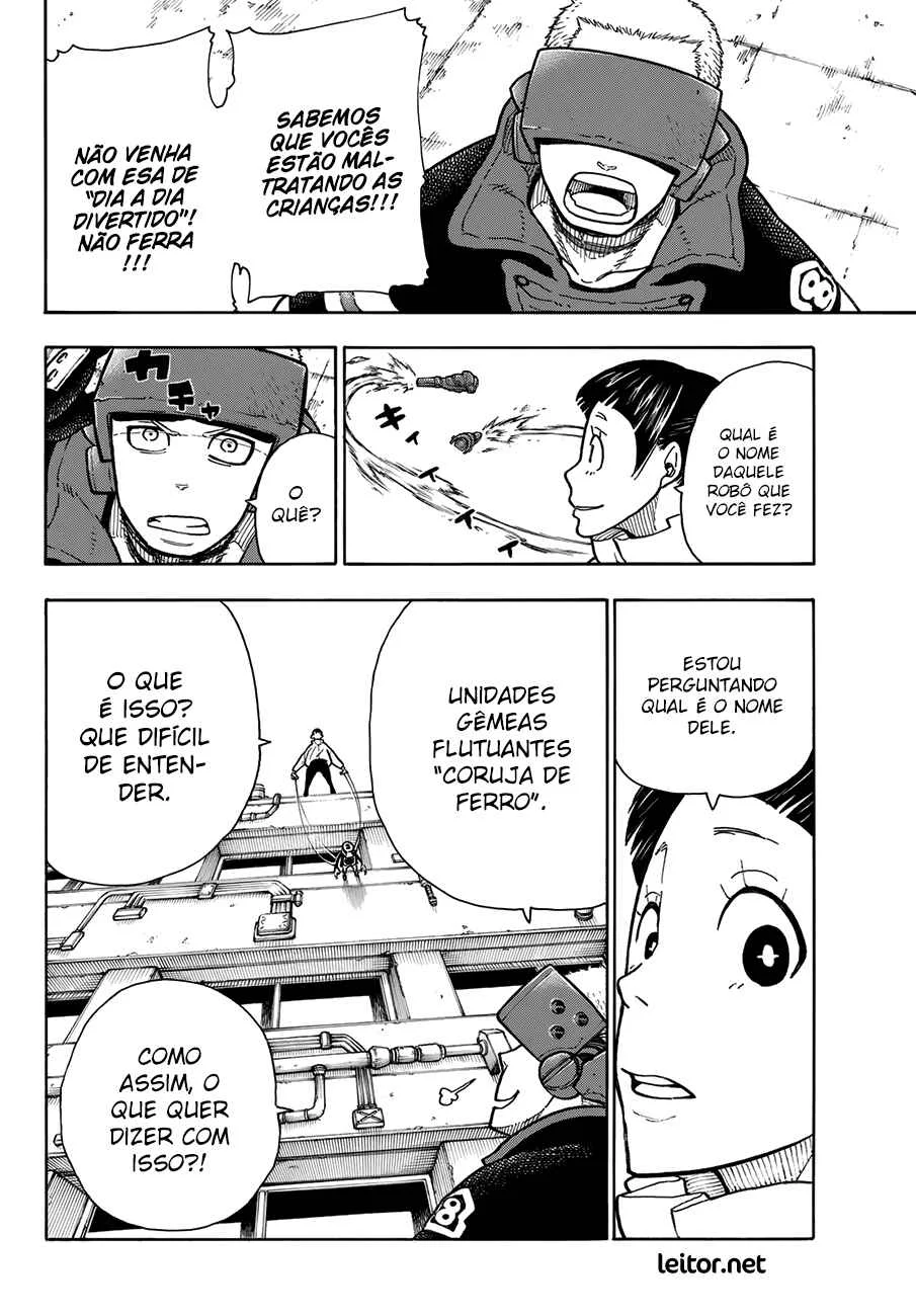 Fire Force Capítulo 2 – O Demônio, O Cavaleiro, E a Bruxa