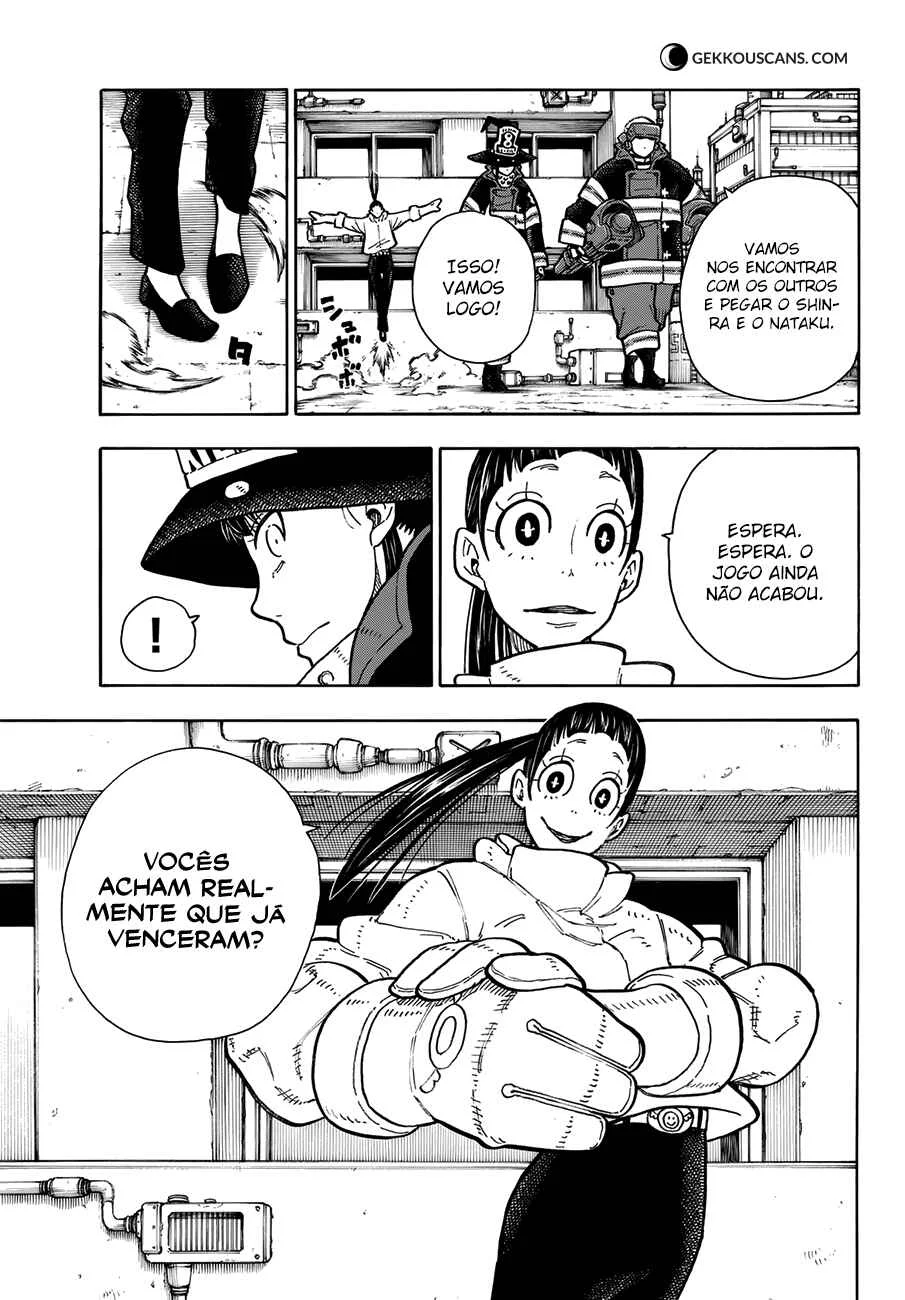 Fire Force Capítulo 2 – O Demônio, O Cavaleiro, E a Bruxa