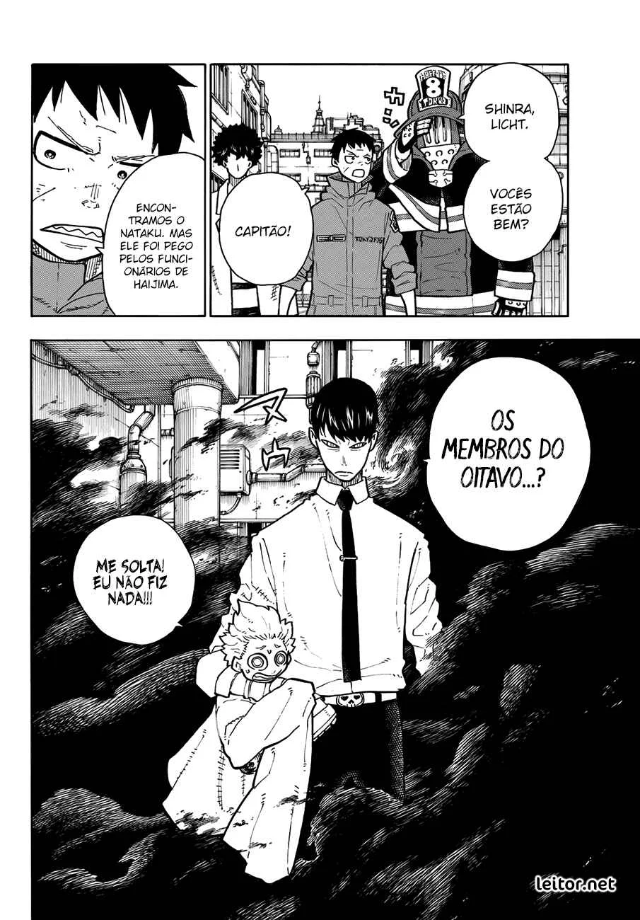 Fire Force Capítulo 2 – O Demônio, O Cavaleiro, E a Bruxa