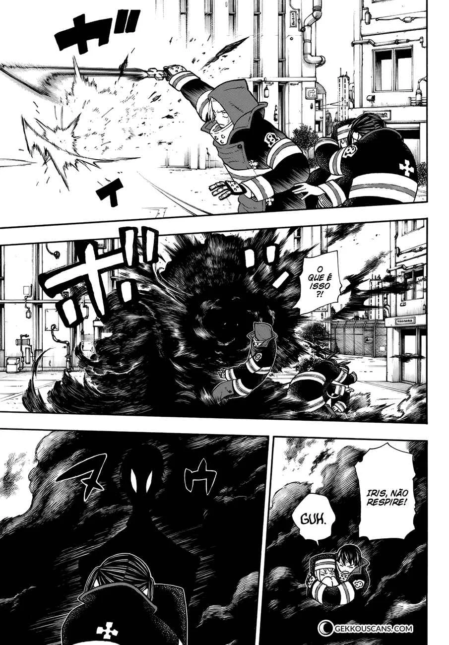 Fire Force Capítulo 2 – O Demônio, O Cavaleiro, E a Bruxa