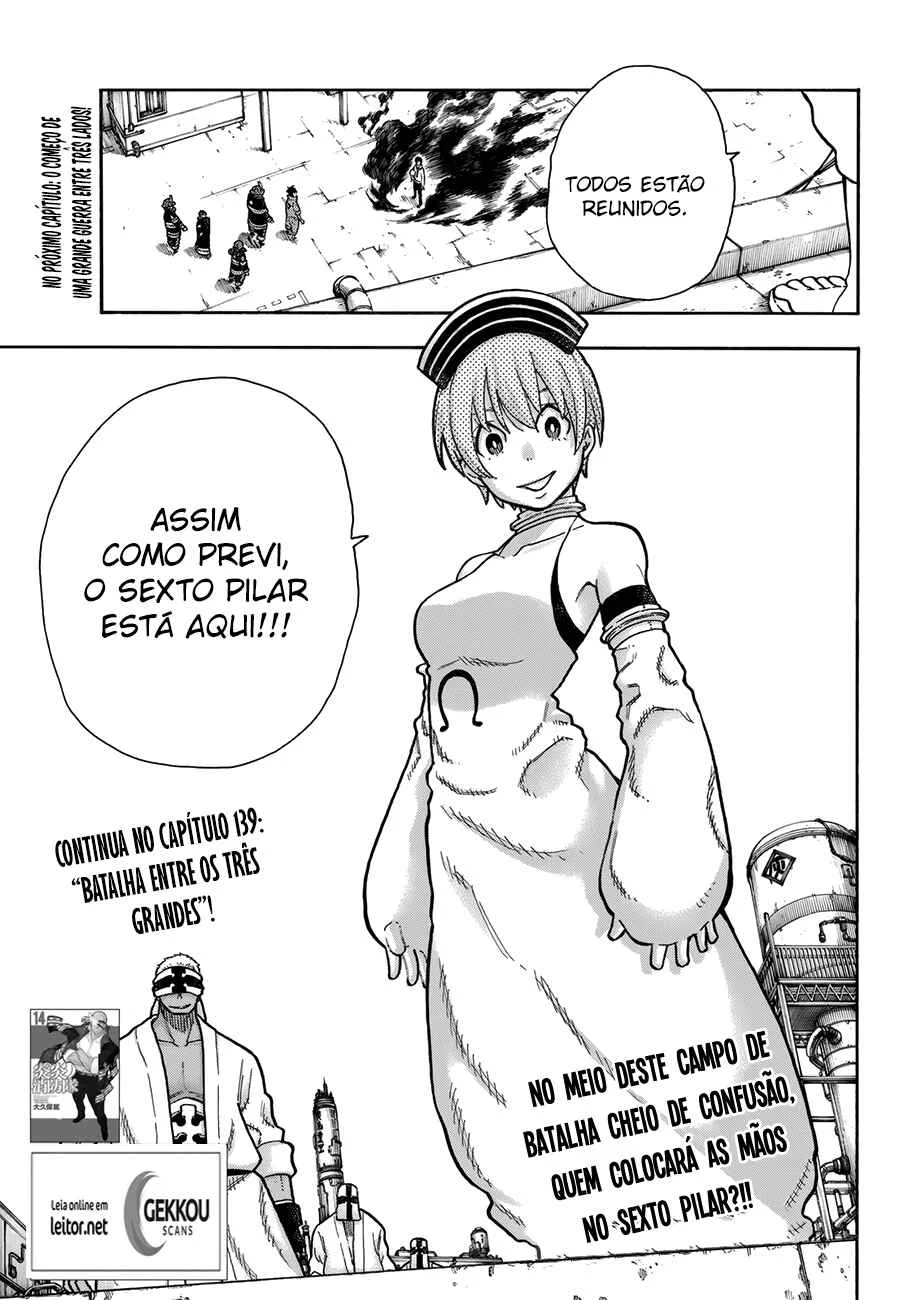 Fire Force Capítulo 2 – O Demônio, O Cavaleiro, E a Bruxa