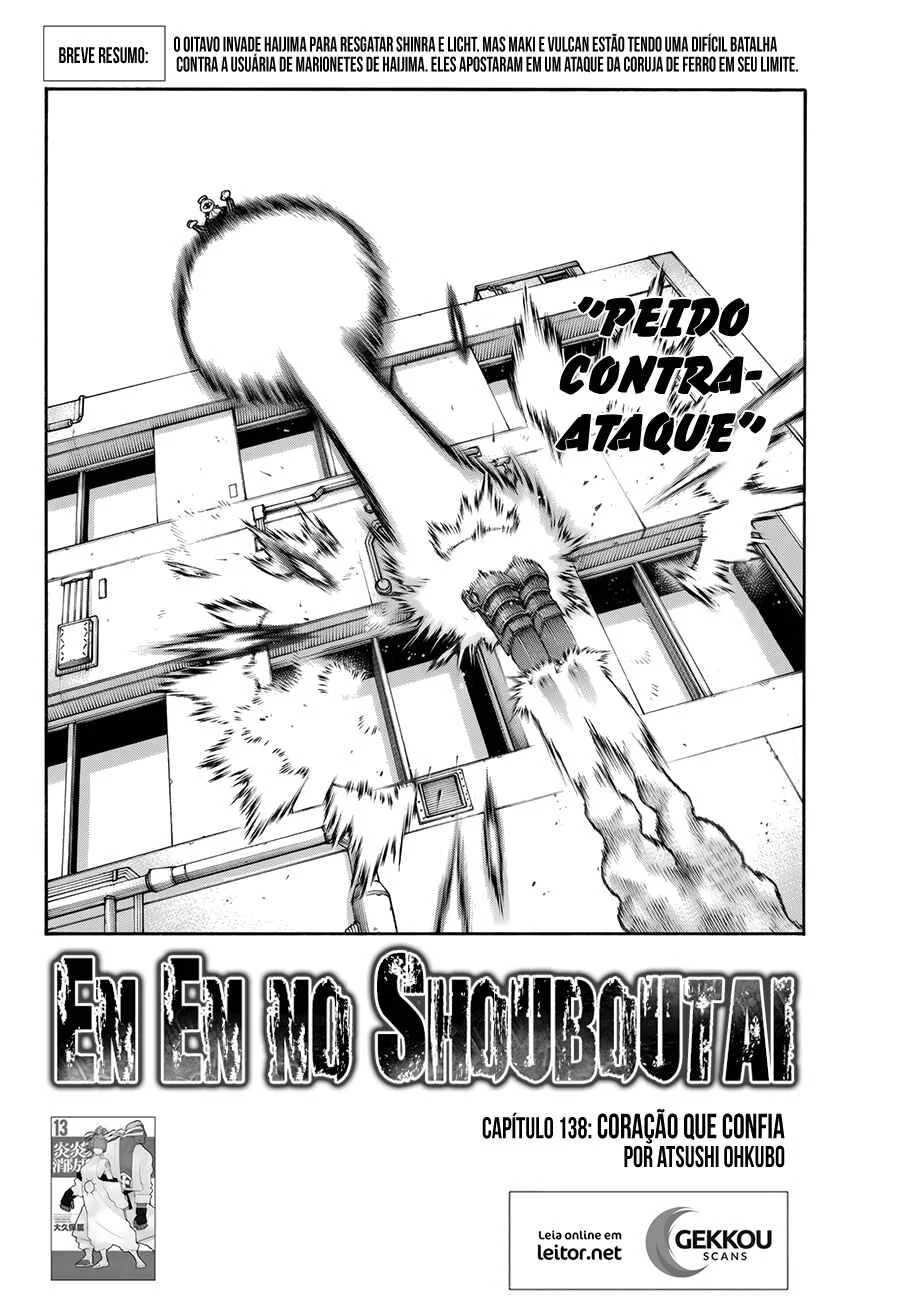 Fire Force Capítulo 2 – O Demônio, O Cavaleiro, E a Bruxa