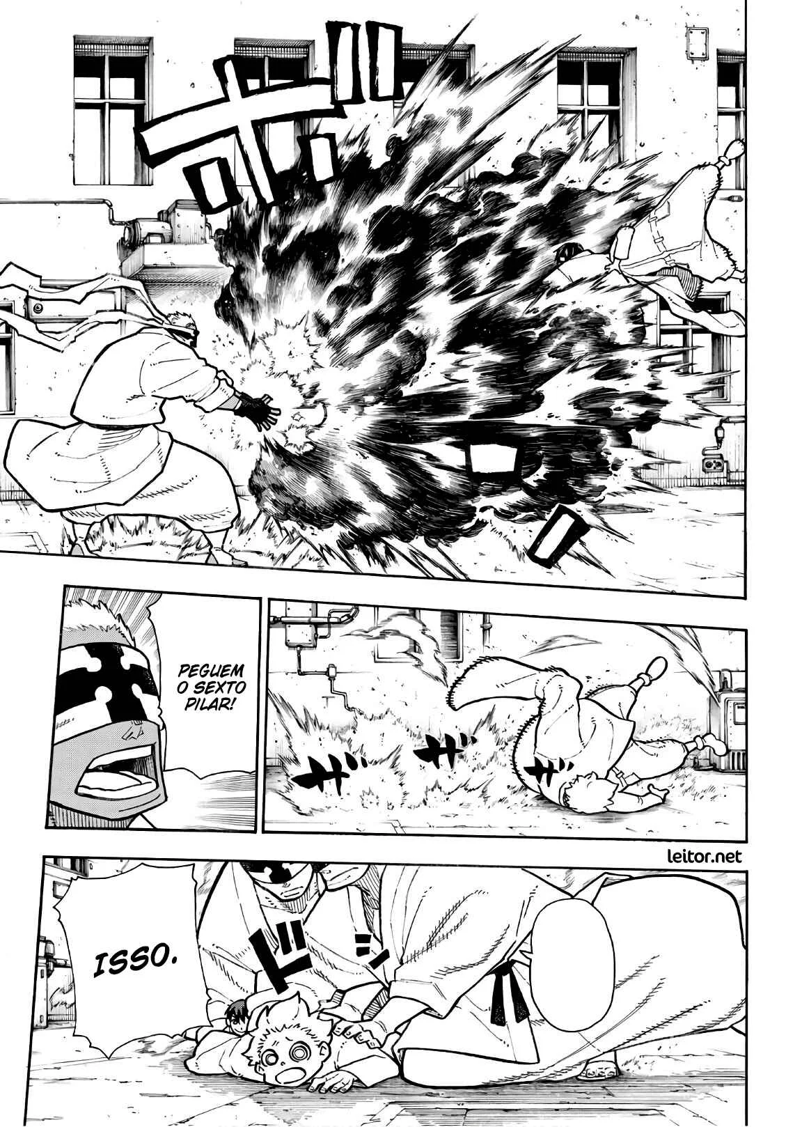 Fire Force Capítulo 2 – O Demônio, O Cavaleiro, E a Bruxa