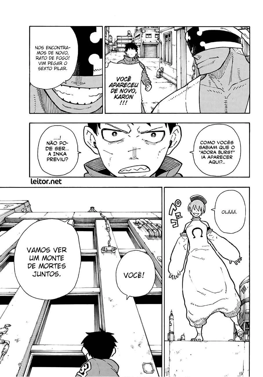 Fire Force Capítulo 2 – O Demônio, O Cavaleiro, E a Bruxa
