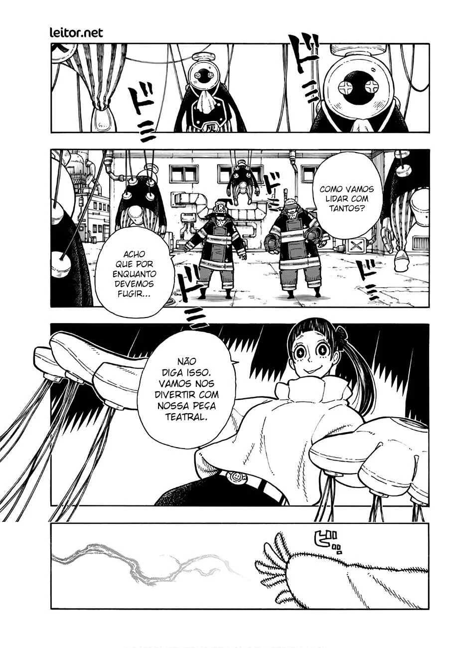 Fire Force Capítulo 2 – O Demônio, O Cavaleiro, E a Bruxa