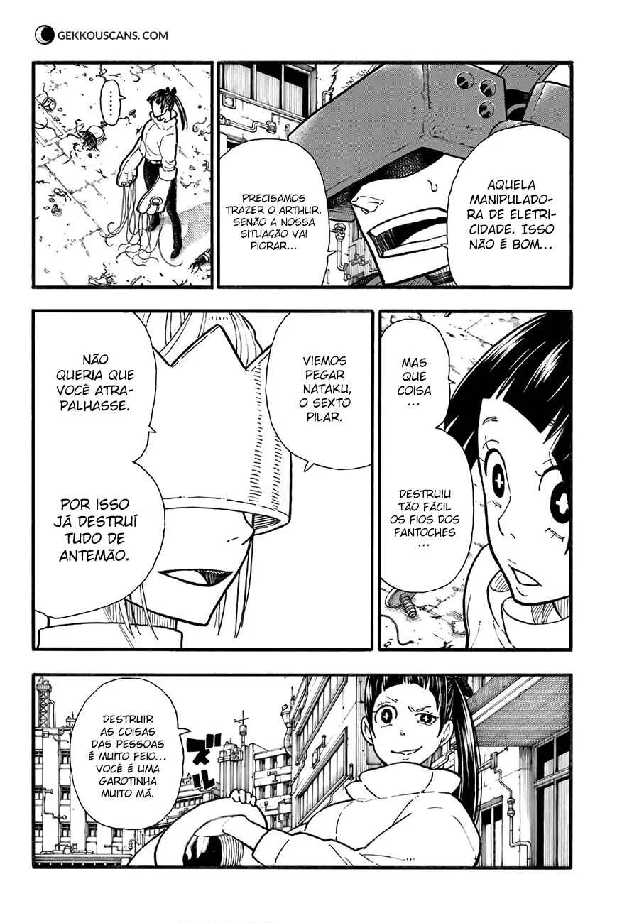Fire Force Capítulo 2 – O Demônio, O Cavaleiro, E a Bruxa