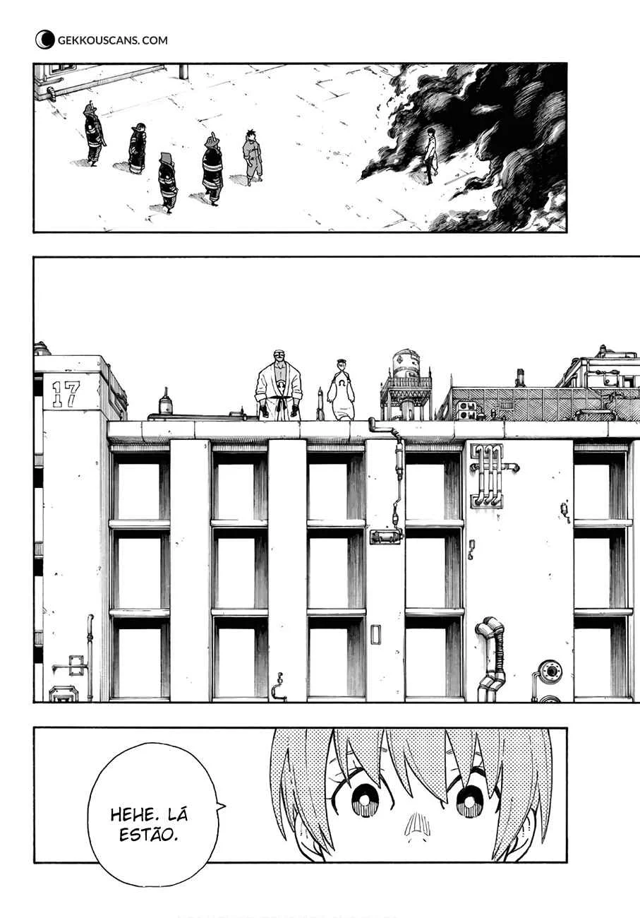 Fire Force Capítulo 2 – O Demônio, O Cavaleiro, E a Bruxa