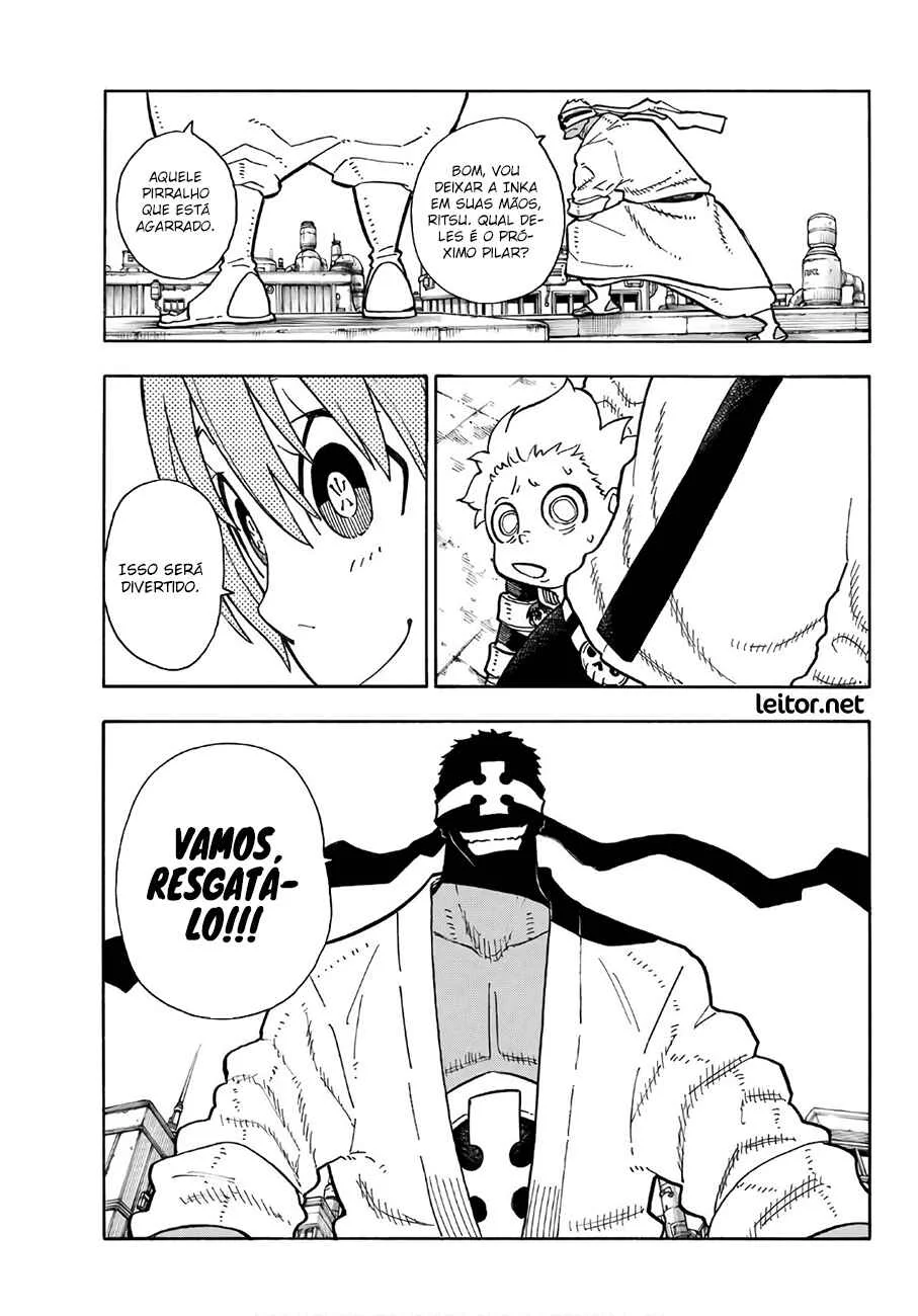 Fire Force Capítulo 2 – O Demônio, O Cavaleiro, E a Bruxa