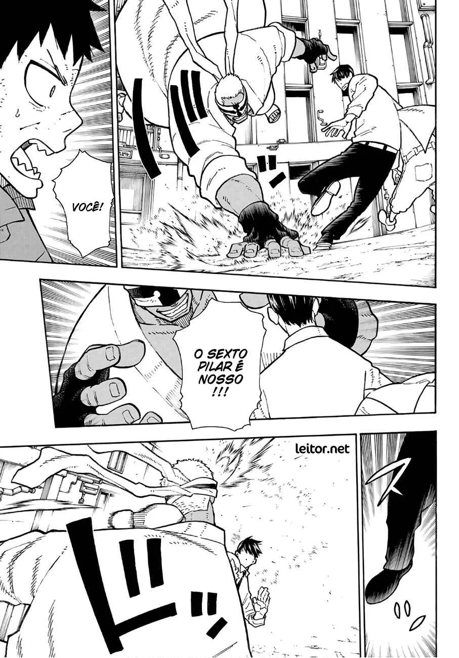 Fire Force Capítulo 2 – O Demônio, O Cavaleiro, E a Bruxa
