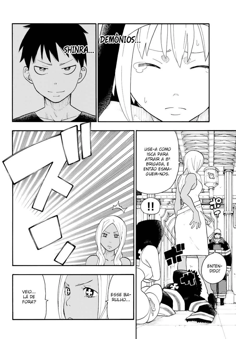 Fire Force Capítulo 2 – O Demônio, O Cavaleiro, E a Bruxa