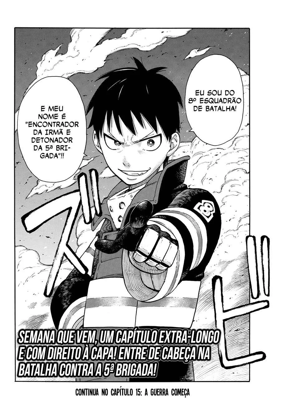 Fire Force Capítulo 2 – O Demônio, O Cavaleiro, E a Bruxa
