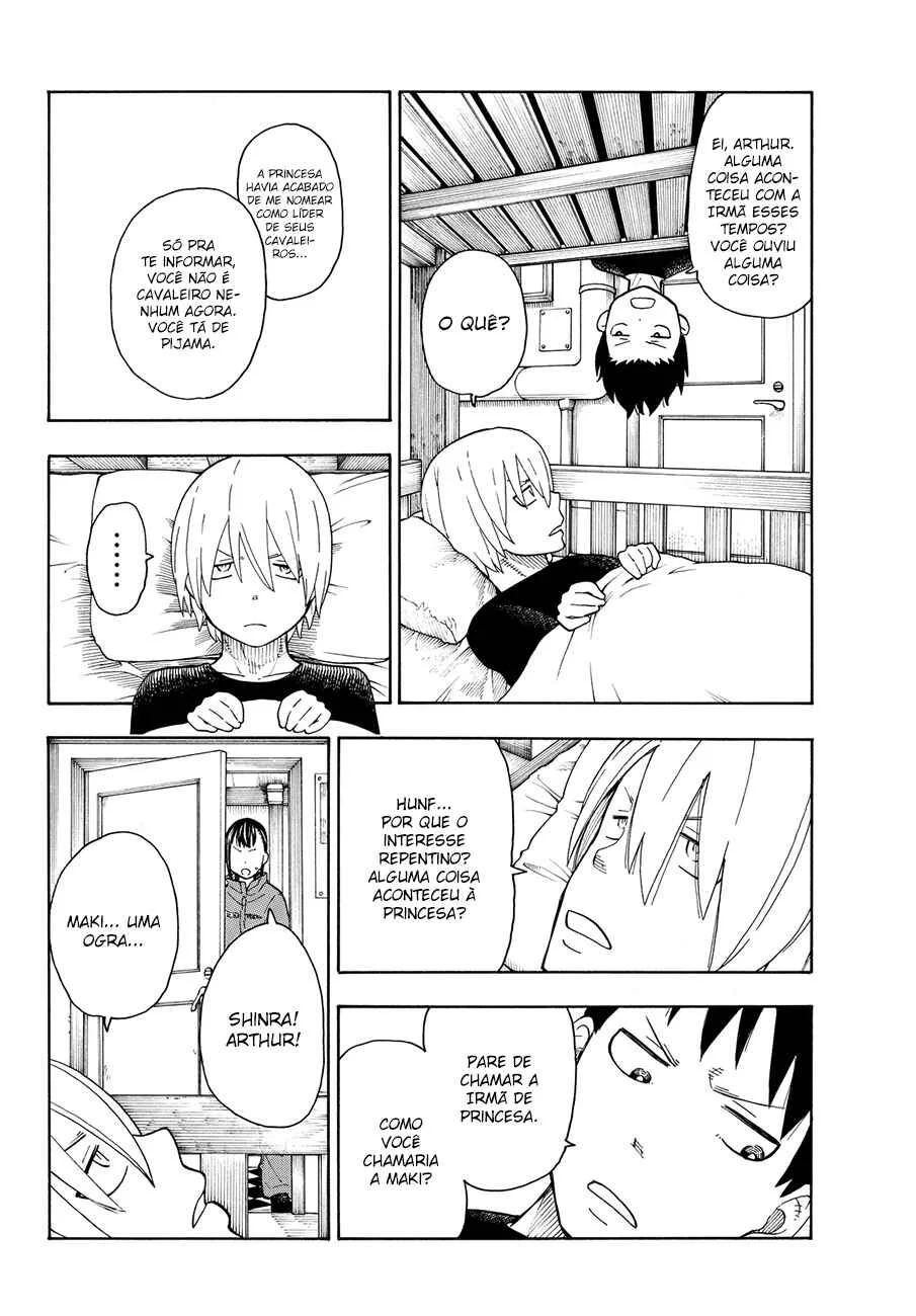 Fire Force Capítulo 2 – O Demônio, O Cavaleiro, E a Bruxa