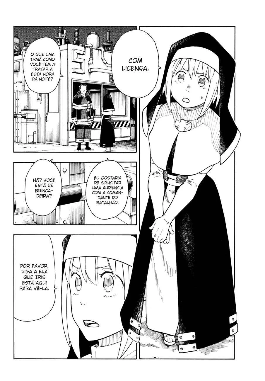 Fire Force Capítulo 2 – O Demônio, O Cavaleiro, E a Bruxa