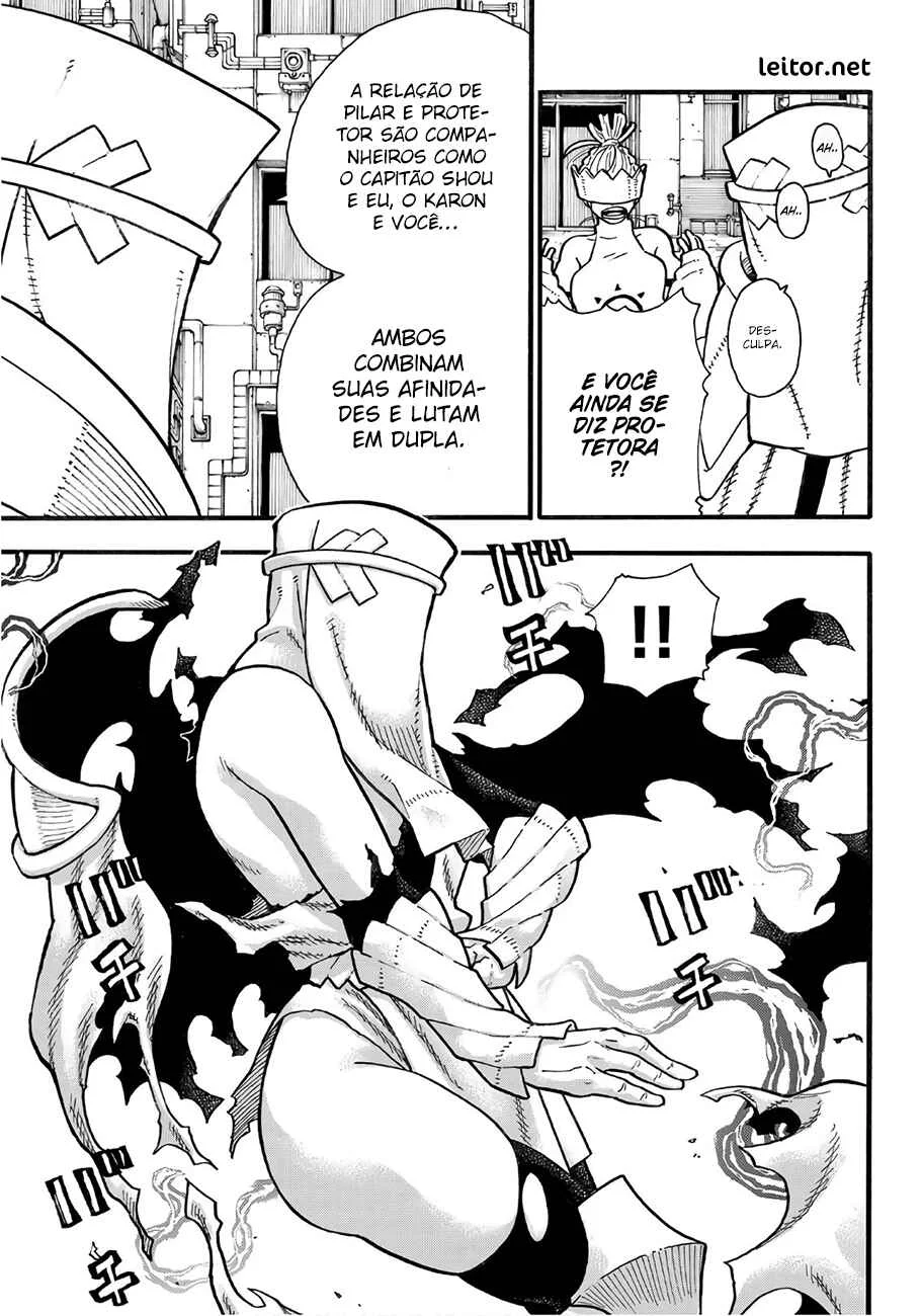 Fire Force Capítulo 2 – O Demônio, O Cavaleiro, E a Bruxa