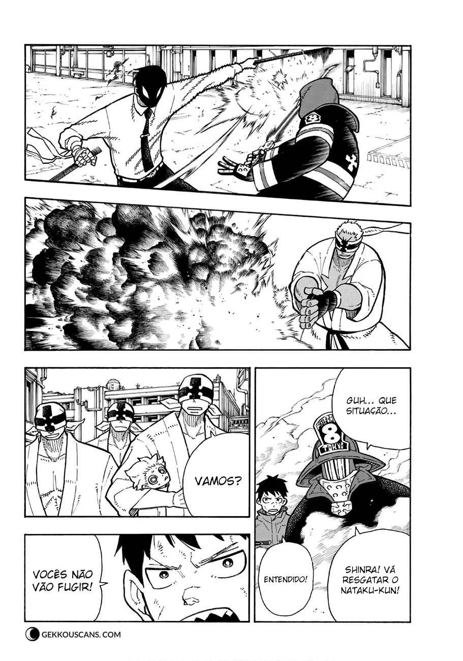 Fire Force Capítulo 2 – O Demônio, O Cavaleiro, E a Bruxa