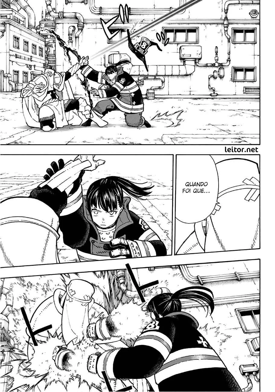 Fire Force Capítulo 2 – O Demônio, O Cavaleiro, E a Bruxa