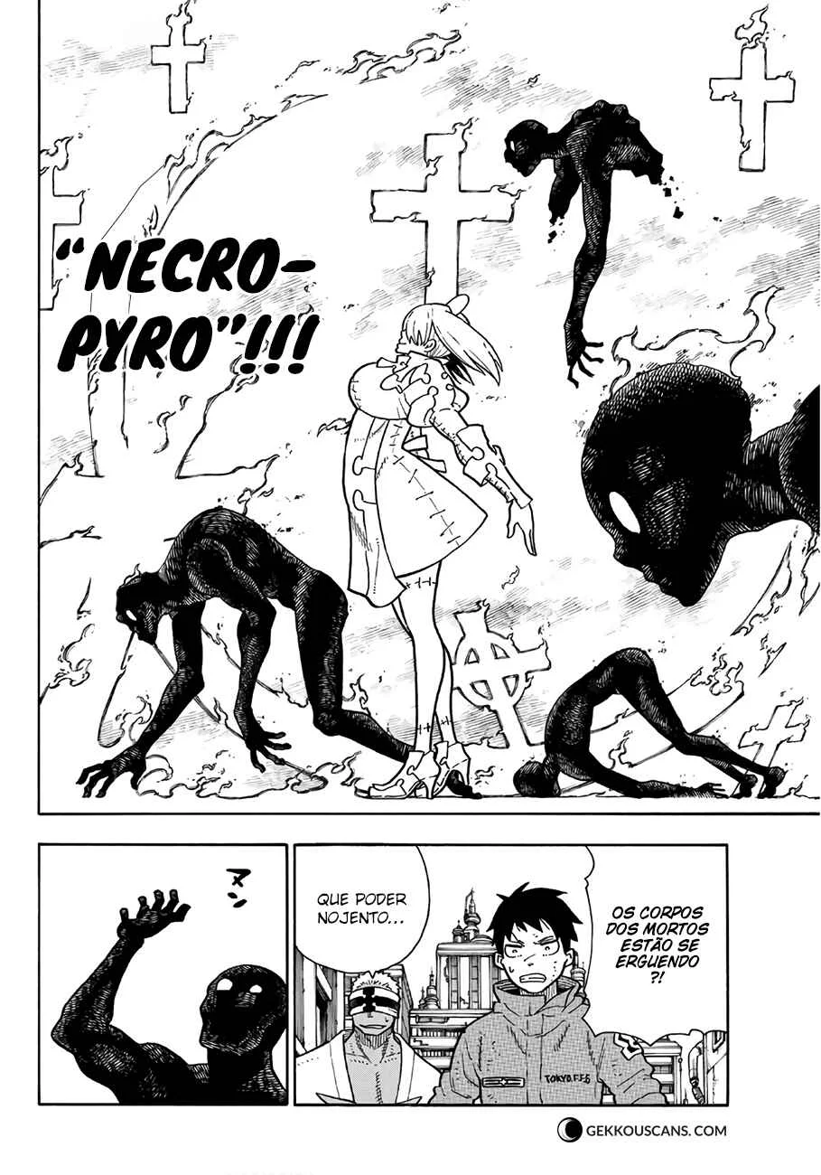 Fire Force Capítulo 2 – O Demônio, O Cavaleiro, E a Bruxa