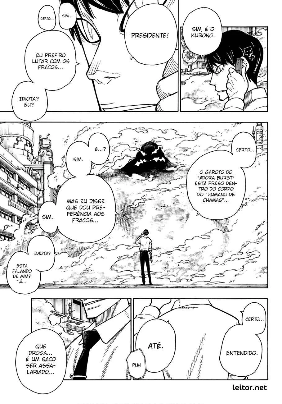 Fire Force Capítulo 2 – O Demônio, O Cavaleiro, E a Bruxa