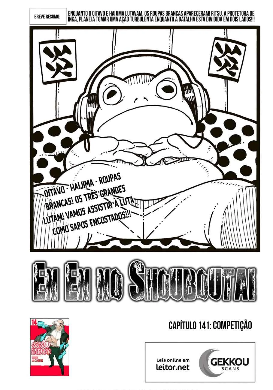 Fire Force Capítulo 2 – O Demônio, O Cavaleiro, E a Bruxa