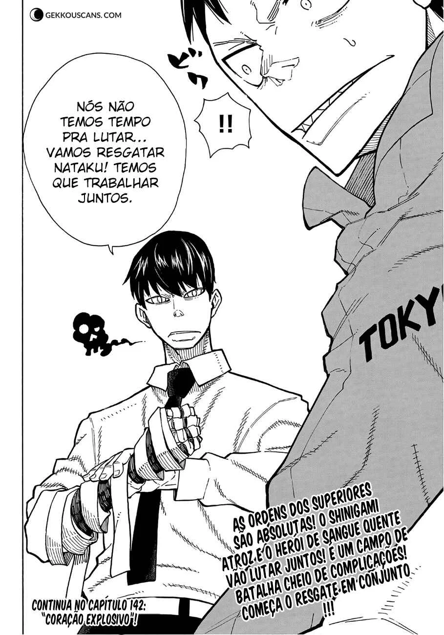Fire Force Capítulo 2 – O Demônio, O Cavaleiro, E a Bruxa