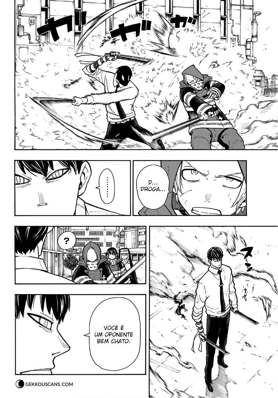 Fire Force Capítulo 2 – O Demônio, O Cavaleiro, E a Bruxa
