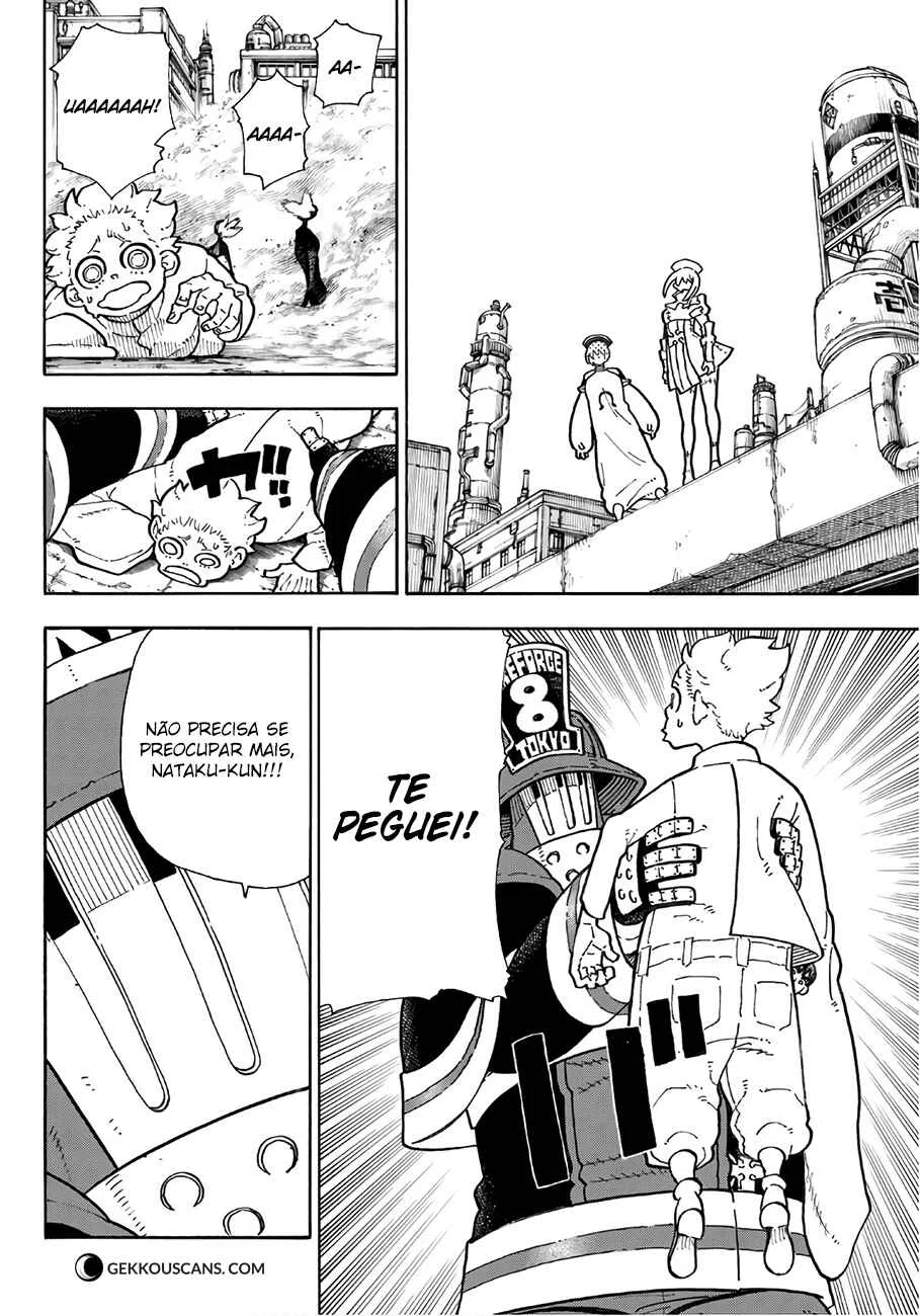 Fire Force Capítulo 2 – O Demônio, O Cavaleiro, E a Bruxa