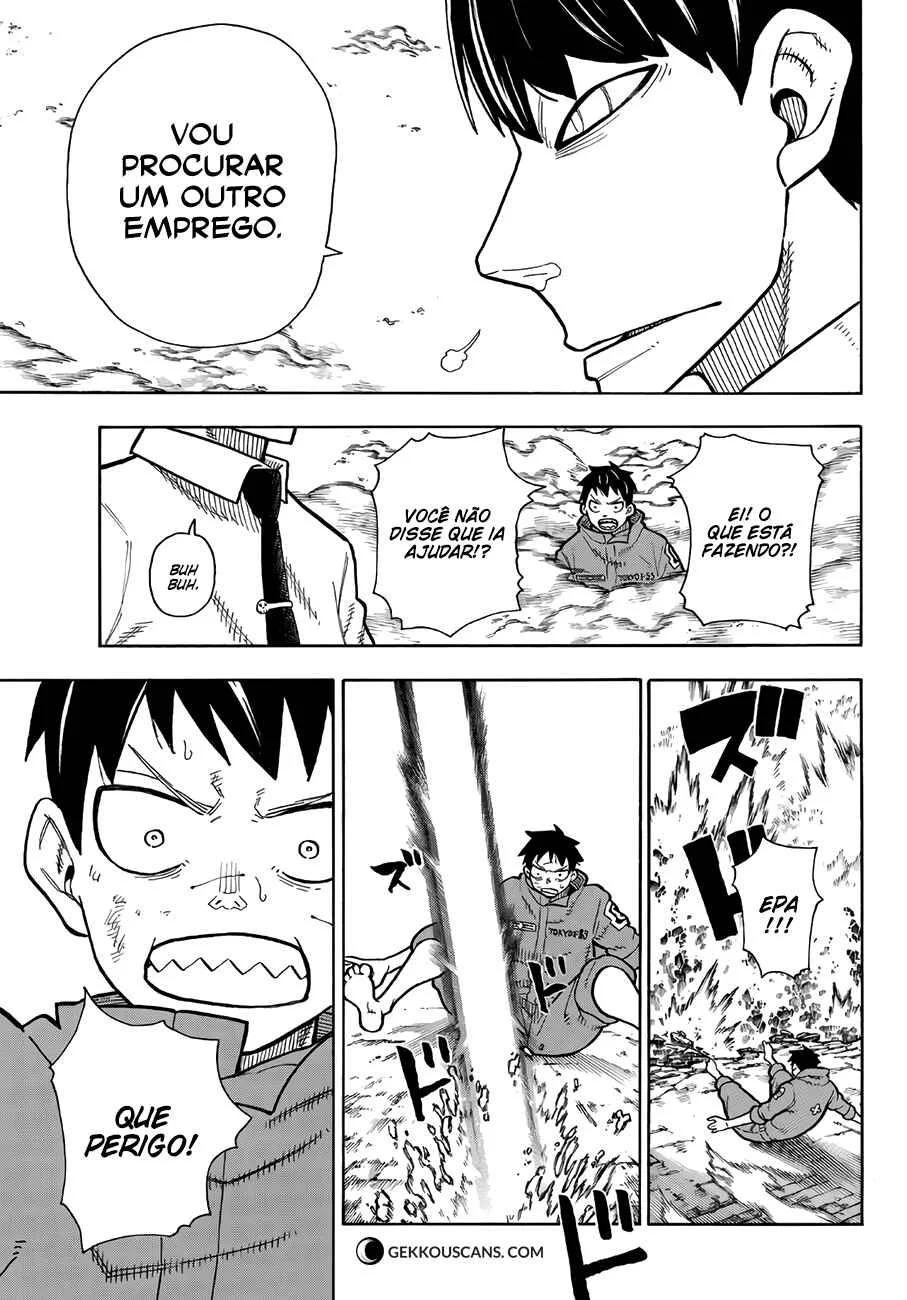 Fire Force Capítulo 2 – O Demônio, O Cavaleiro, E a Bruxa