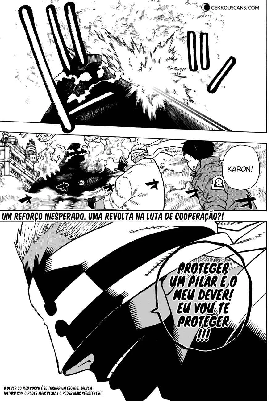 Fire Force Capítulo 2 – O Demônio, O Cavaleiro, E a Bruxa