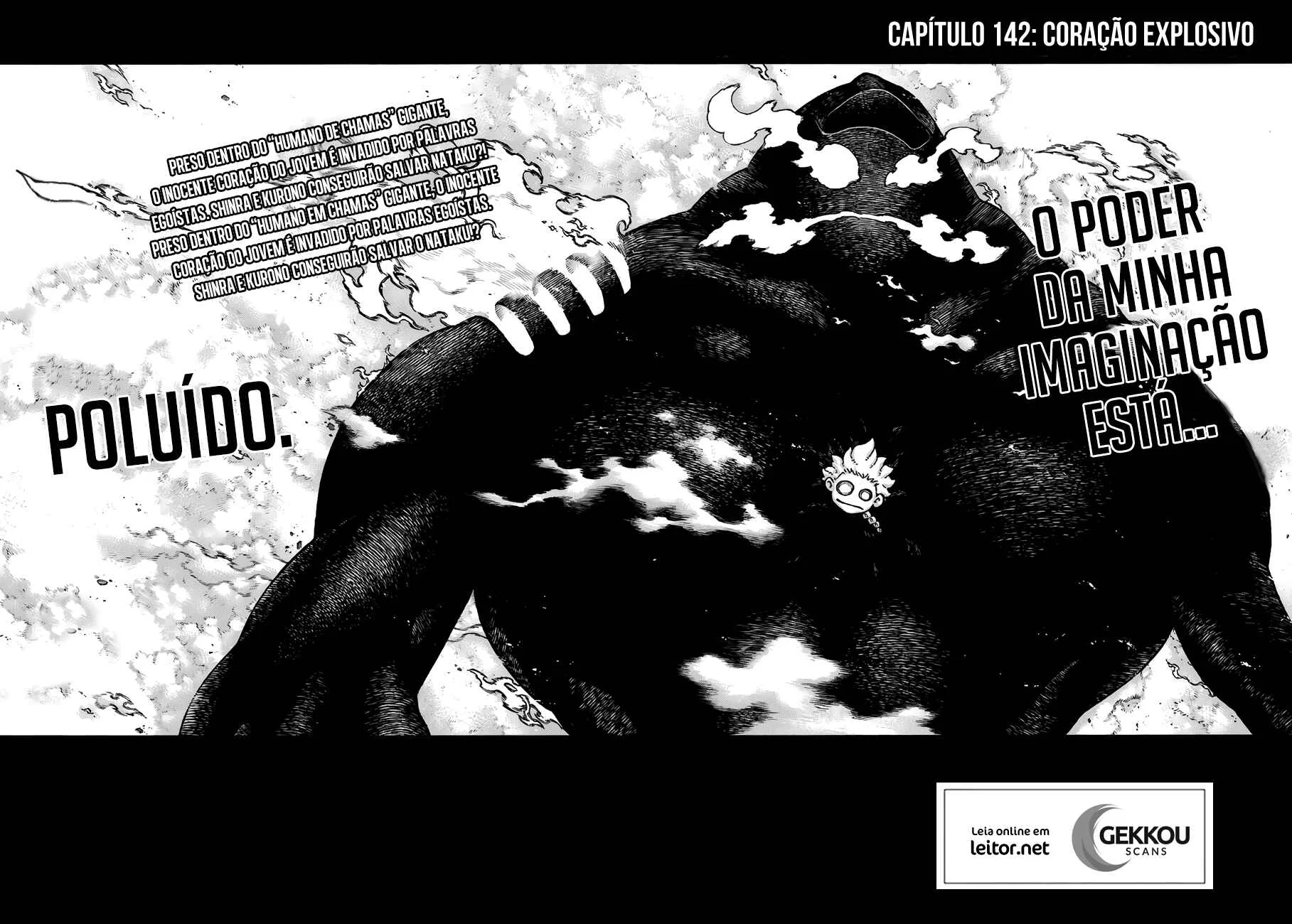 Fire Force Capítulo 2 – O Demônio, O Cavaleiro, E a Bruxa