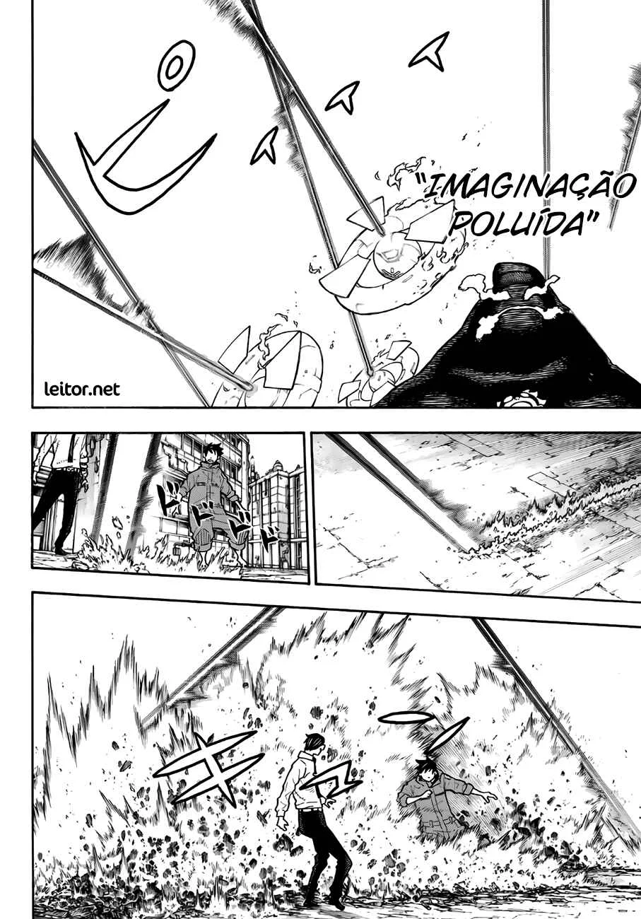 Fire Force Capítulo 2 – O Demônio, O Cavaleiro, E a Bruxa