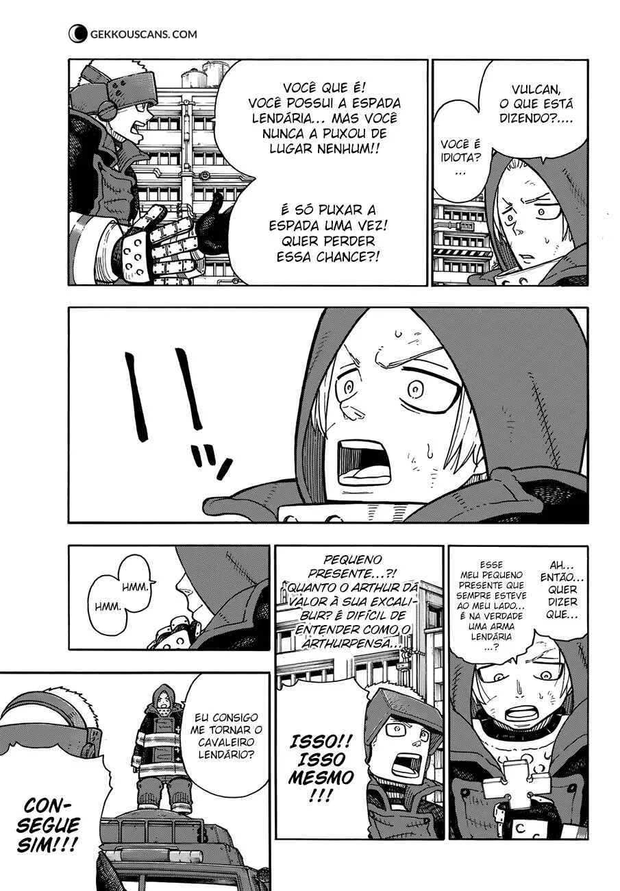 Fire Force Capítulo 2 – O Demônio, O Cavaleiro, E a Bruxa