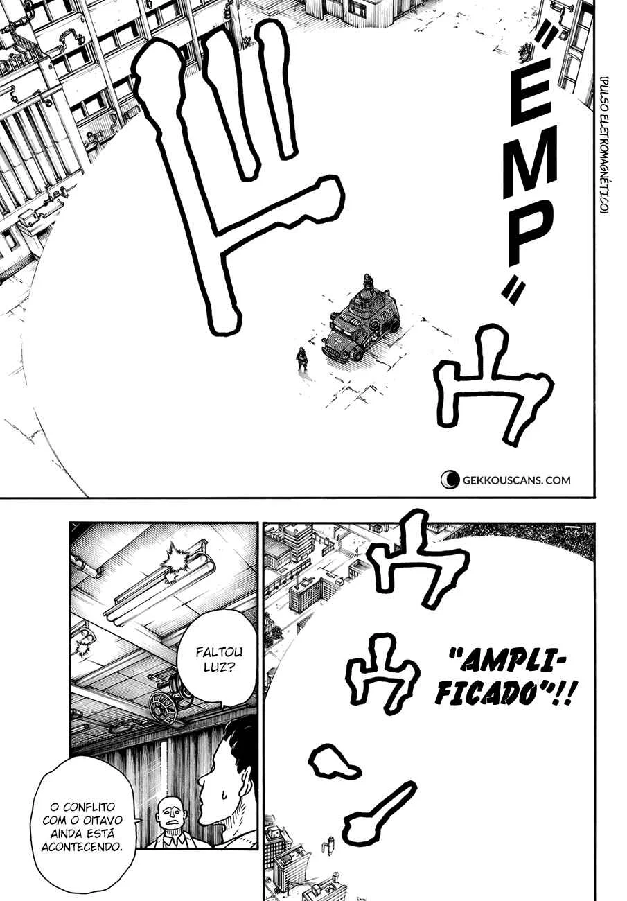 Fire Force Capítulo 2 – O Demônio, O Cavaleiro, E a Bruxa