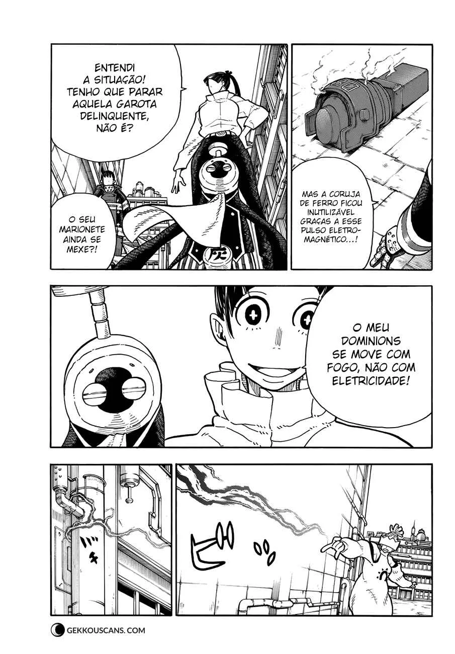 Fire Force Capítulo 2 – O Demônio, O Cavaleiro, E a Bruxa