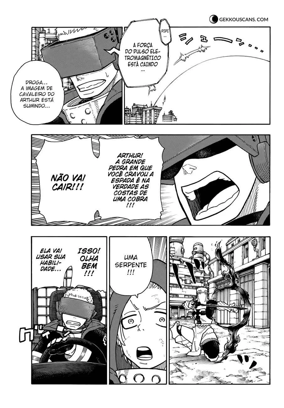 Fire Force Capítulo 2 – O Demônio, O Cavaleiro, E a Bruxa
