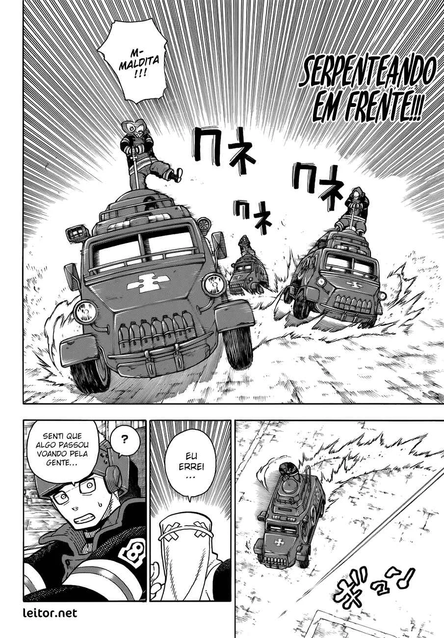 Fire Force Capítulo 2 – O Demônio, O Cavaleiro, E a Bruxa