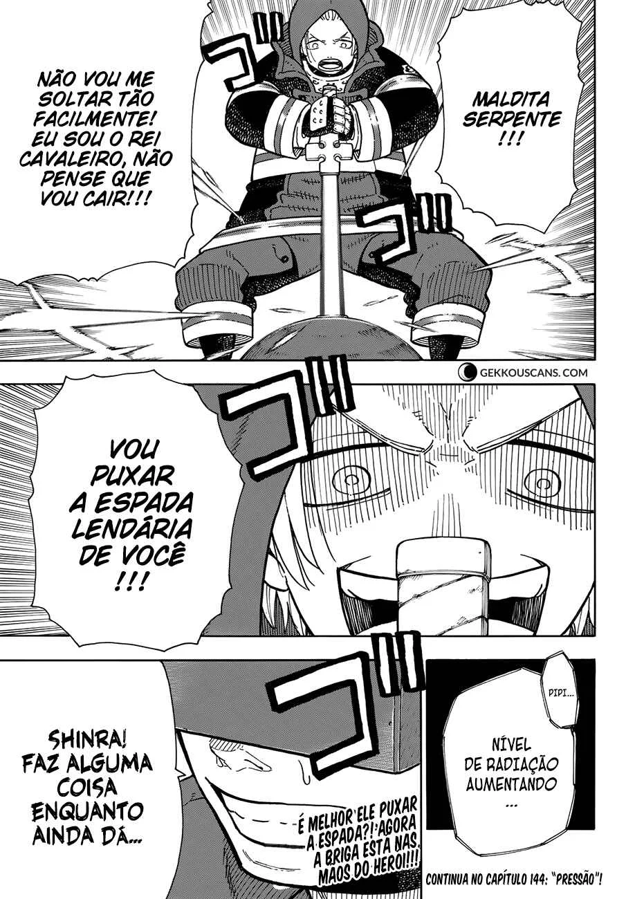 Fire Force Capítulo 2 – O Demônio, O Cavaleiro, E a Bruxa