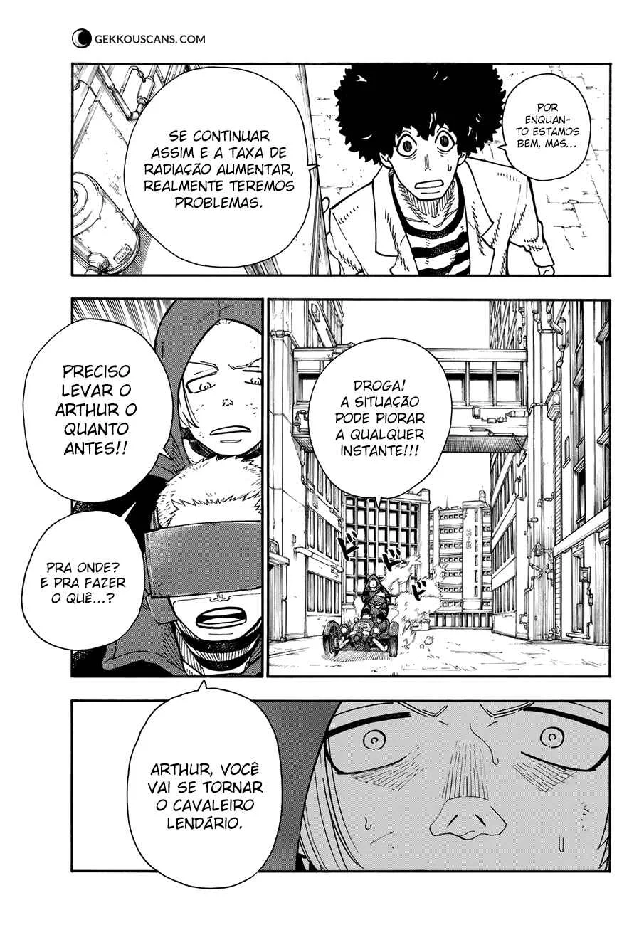 Fire Force Capítulo 2 – O Demônio, O Cavaleiro, E a Bruxa