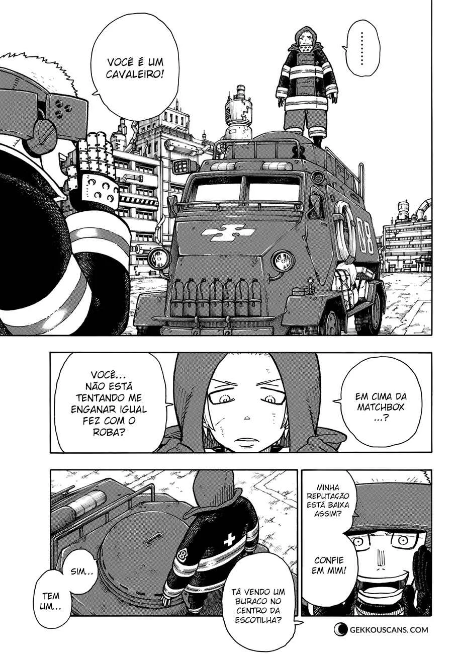 Fire Force Capítulo 2 – O Demônio, O Cavaleiro, E a Bruxa