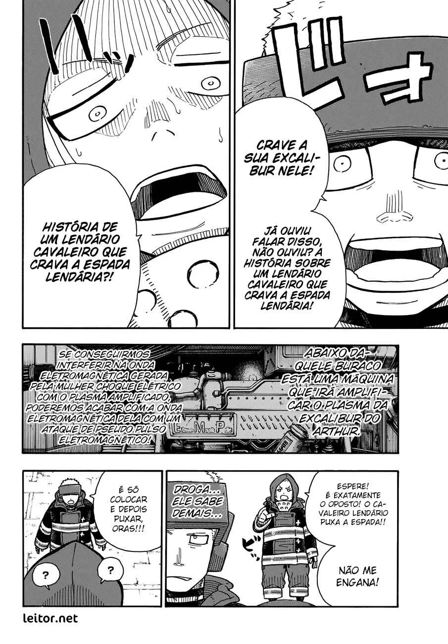 Fire Force Capítulo 2 – O Demônio, O Cavaleiro, E a Bruxa