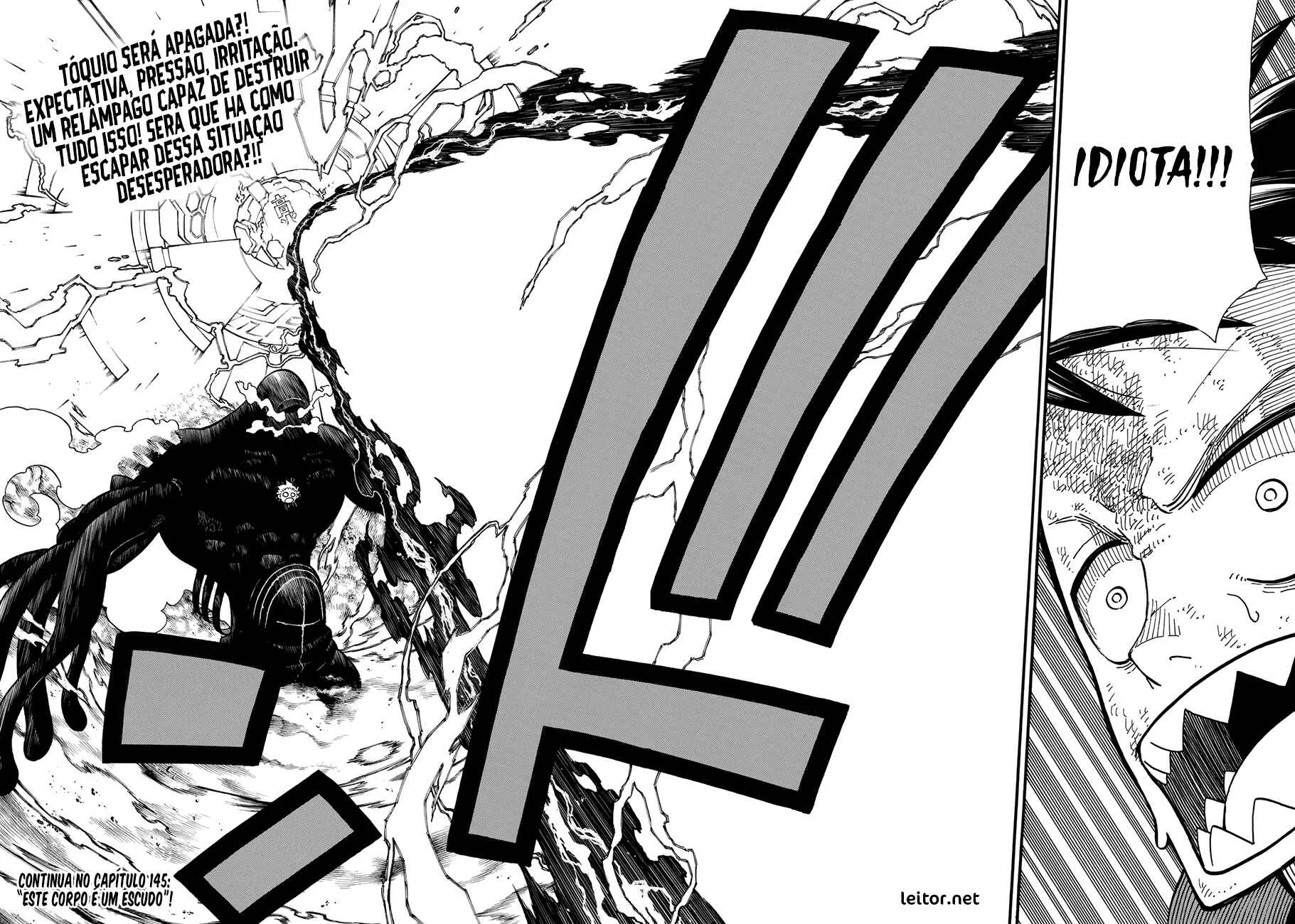Fire Force Capítulo 2 – O Demônio, O Cavaleiro, E a Bruxa