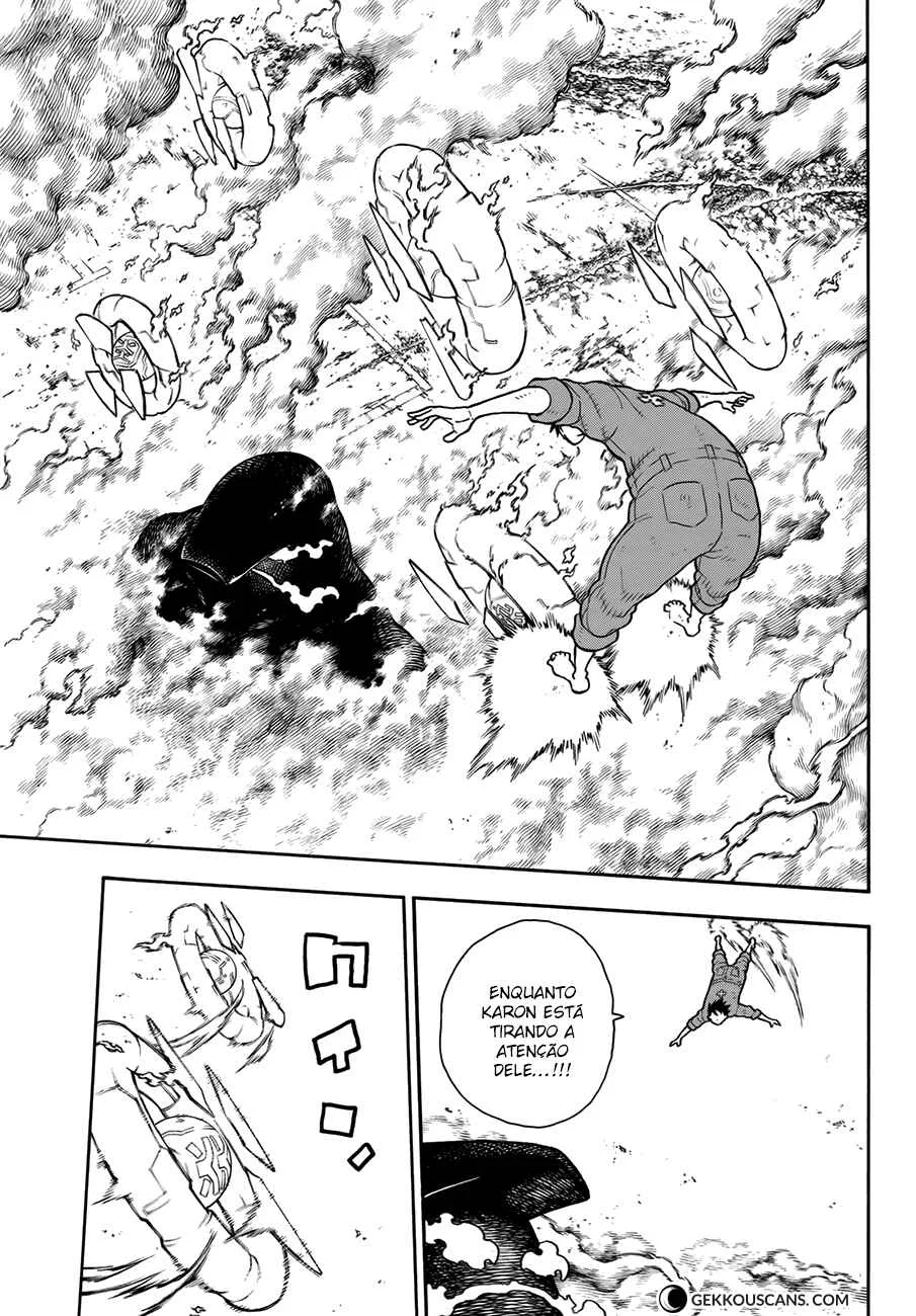 Fire Force Capítulo 2 – O Demônio, O Cavaleiro, E a Bruxa