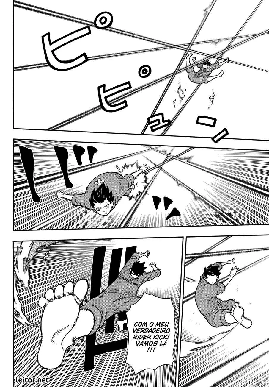 Fire Force Capítulo 2 – O Demônio, O Cavaleiro, E a Bruxa