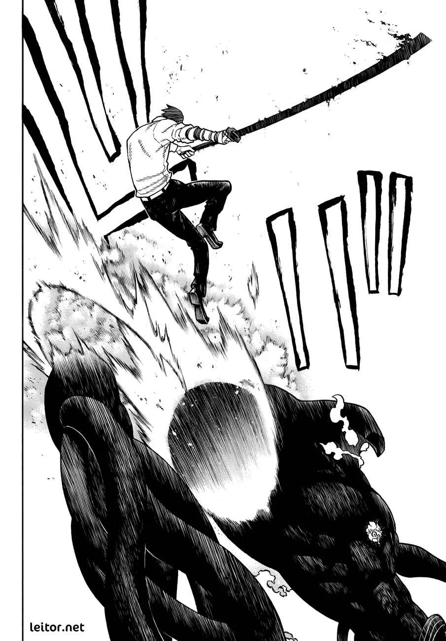 Fire Force Capítulo 2 – O Demônio, O Cavaleiro, E a Bruxa