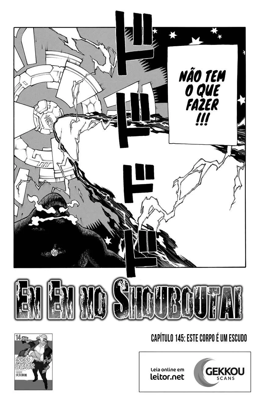 Fire Force Capítulo 2 – O Demônio, O Cavaleiro, E a Bruxa