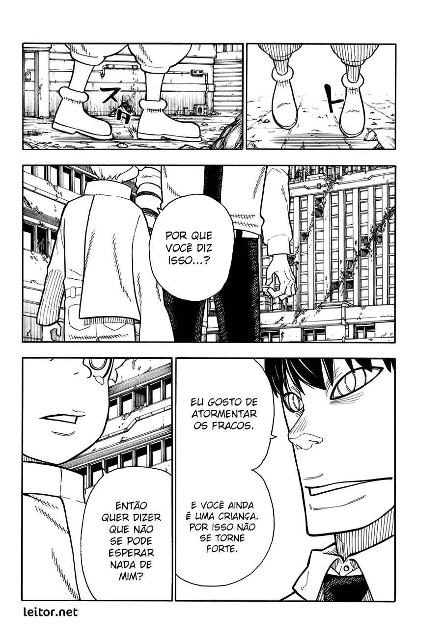 Fire Force Capítulo 2 – O Demônio, O Cavaleiro, E a Bruxa