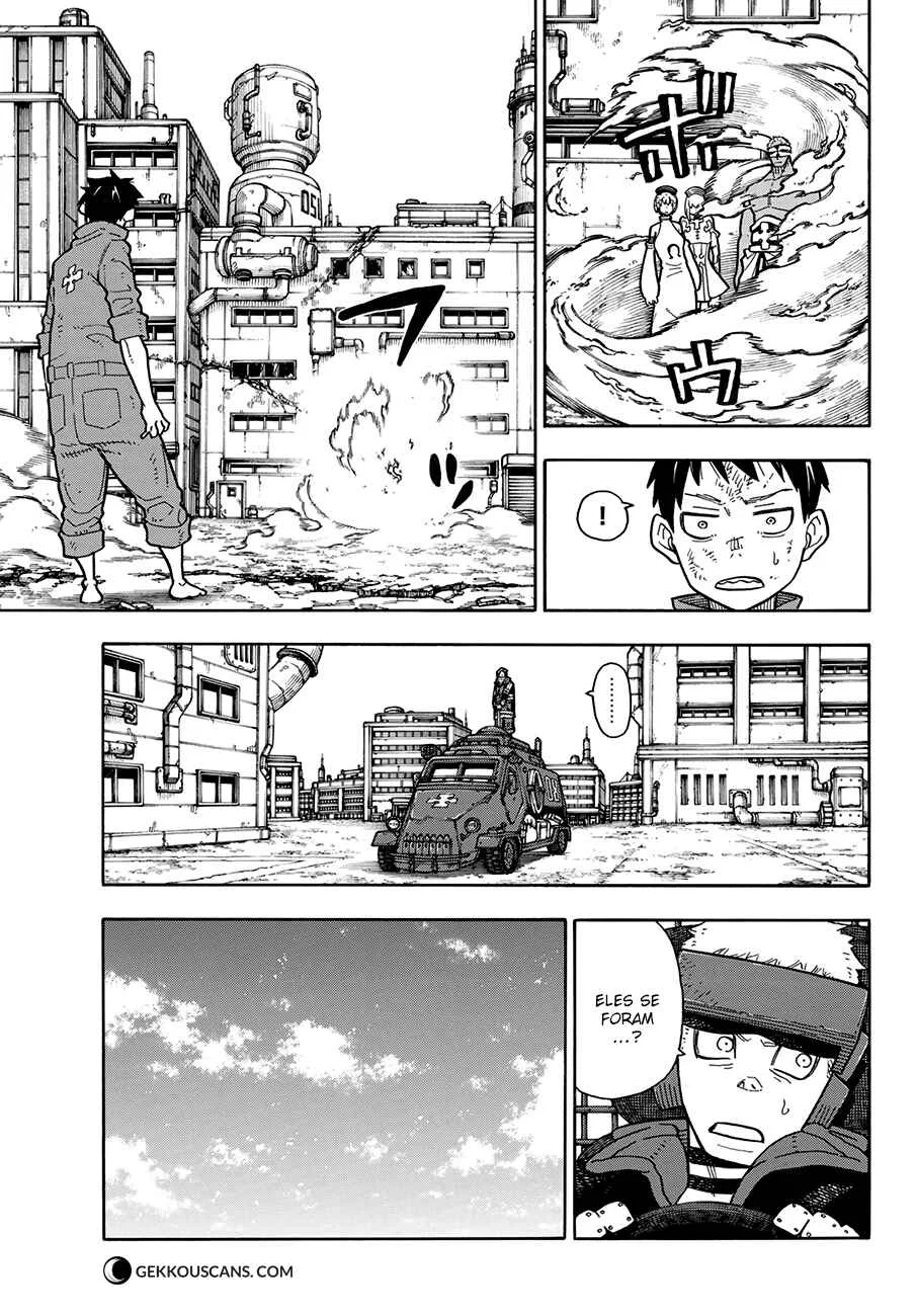 Fire Force Capítulo 2 – O Demônio, O Cavaleiro, E a Bruxa
