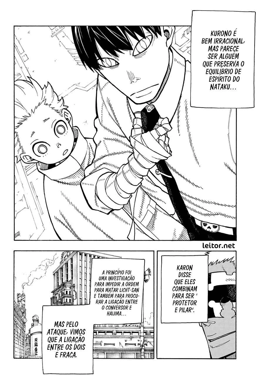 Fire Force Capítulo 2 – O Demônio, O Cavaleiro, E a Bruxa