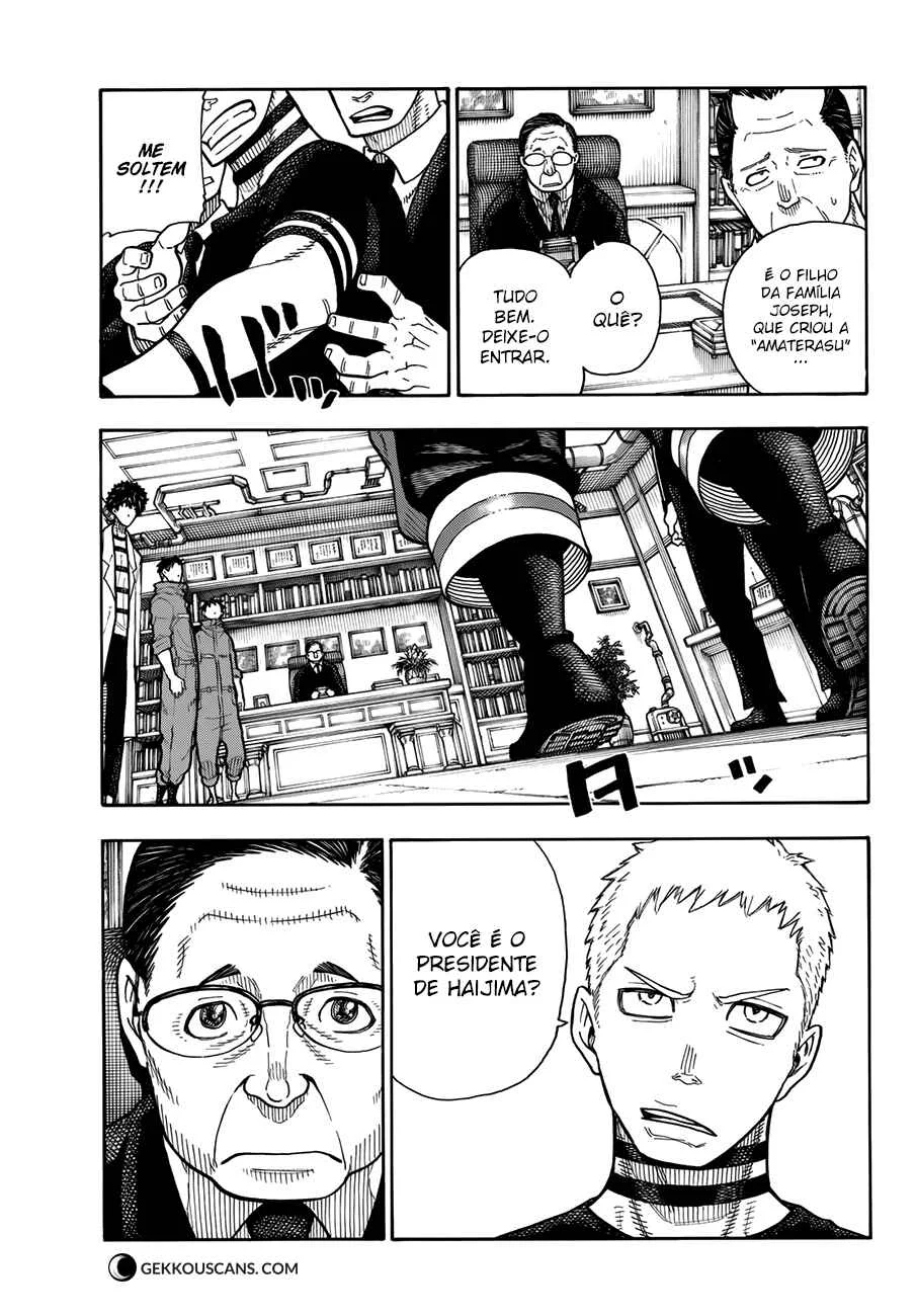 Fire Force Capítulo 2 – O Demônio, O Cavaleiro, E a Bruxa